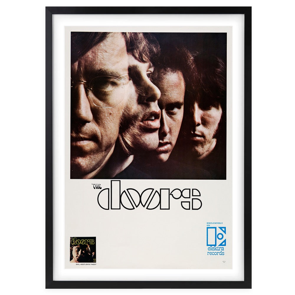 The Doors - Morrison Hotel 1970 105cm x 81cm Framed A1 Art Print