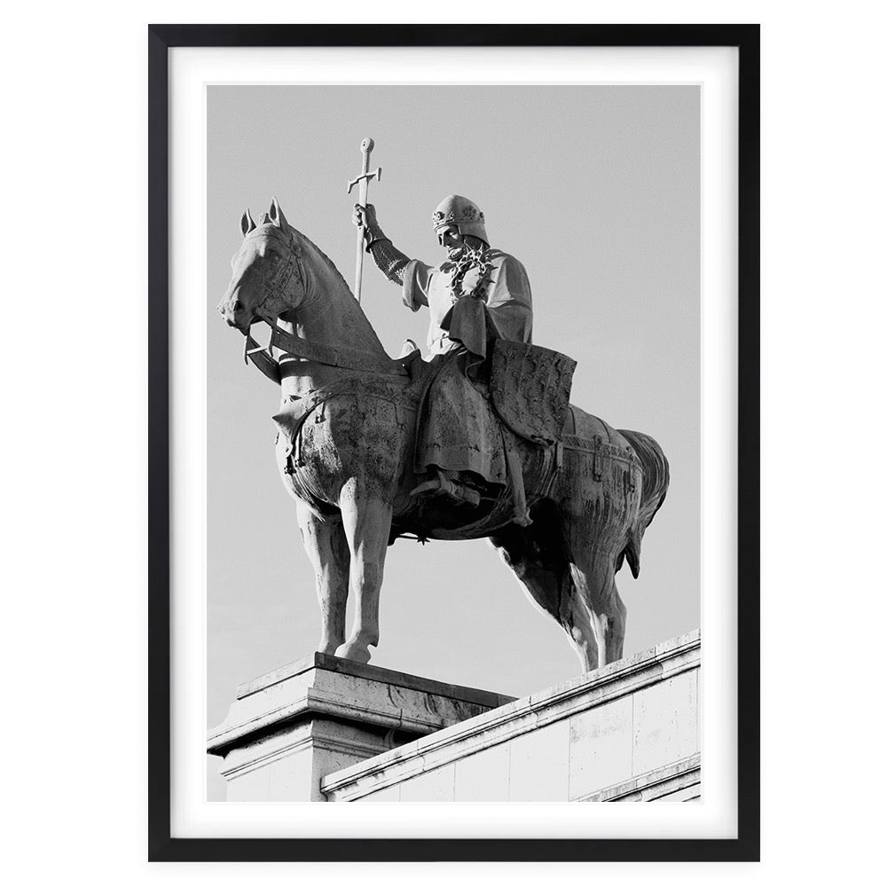 King Saint Louis 105cm x 81cm Framed A1 Art Print