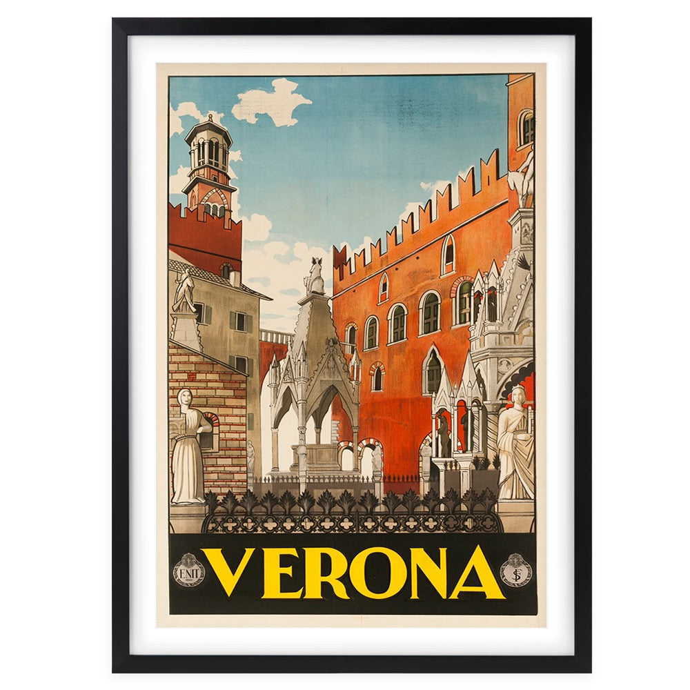 Verona 105cm x 81cm Framed A1 Art Print