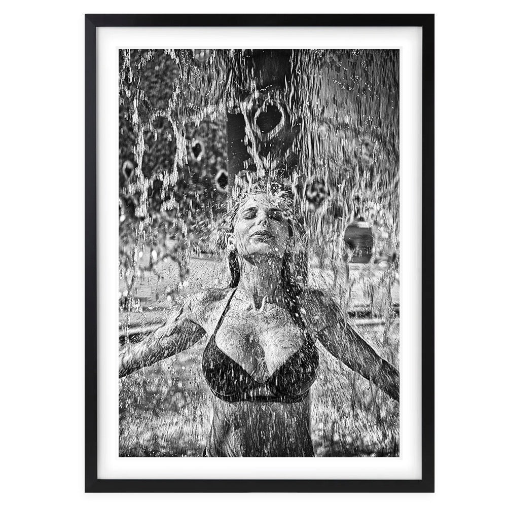 Summer Showers 105cm x 81cm Framed A1 Art Print