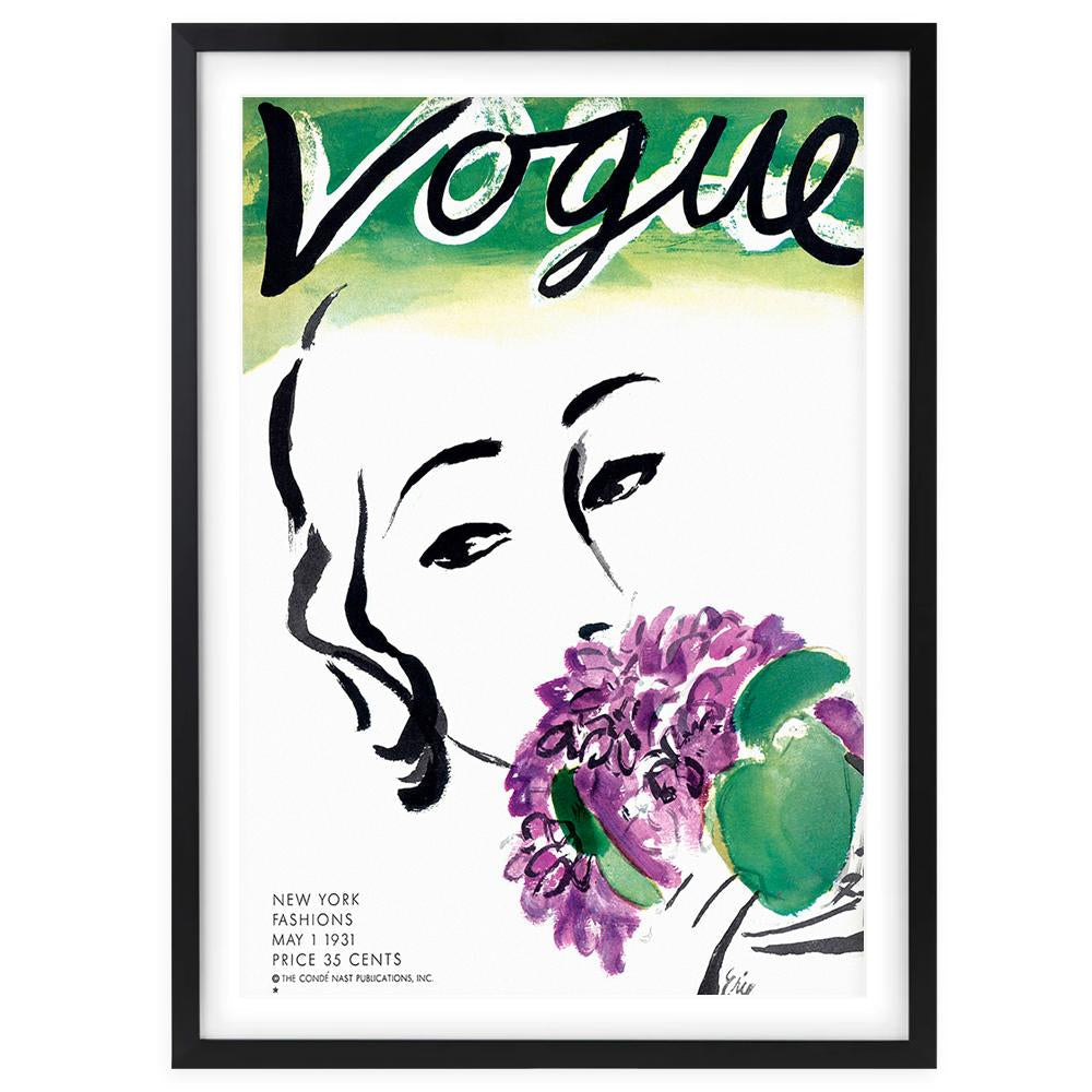 Vogue May 1931 105cm x 81cm Framed A1 Art Print