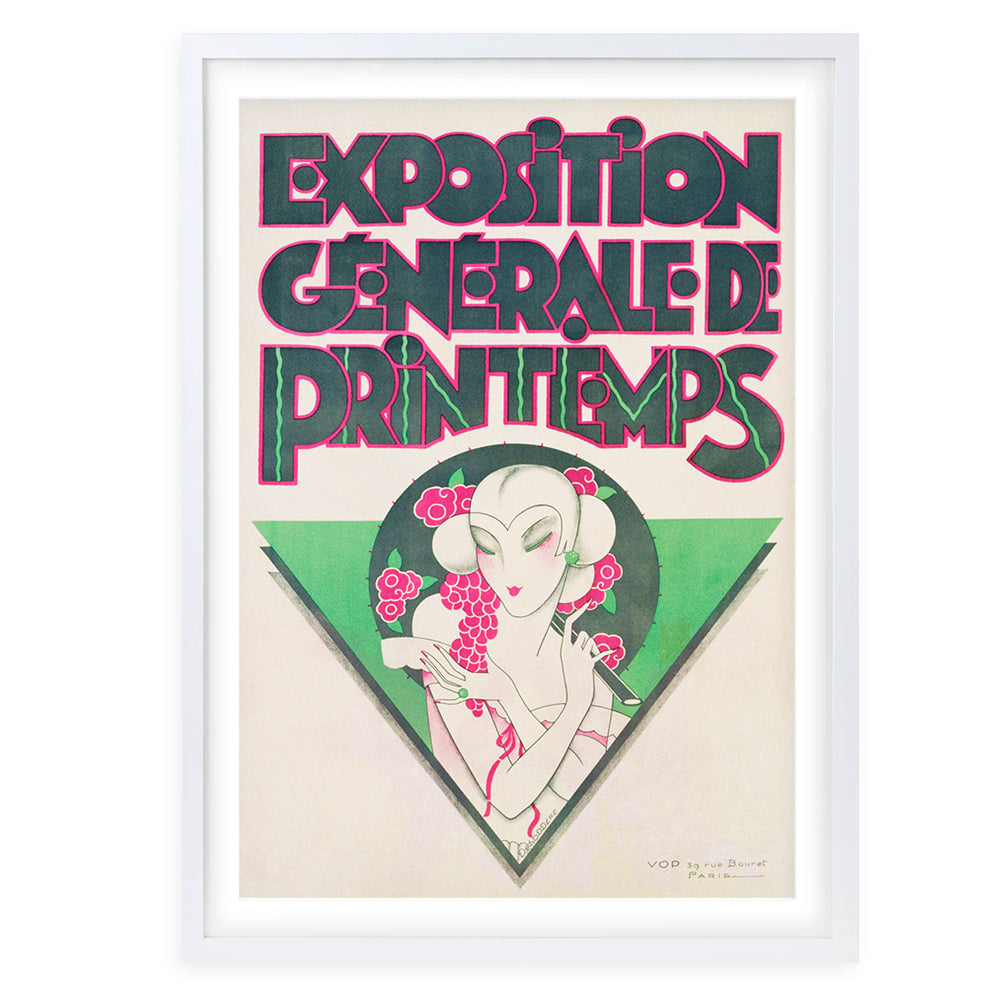 Exposition Generale De Printemps 105cm x 81cm Framed A1 Art Print