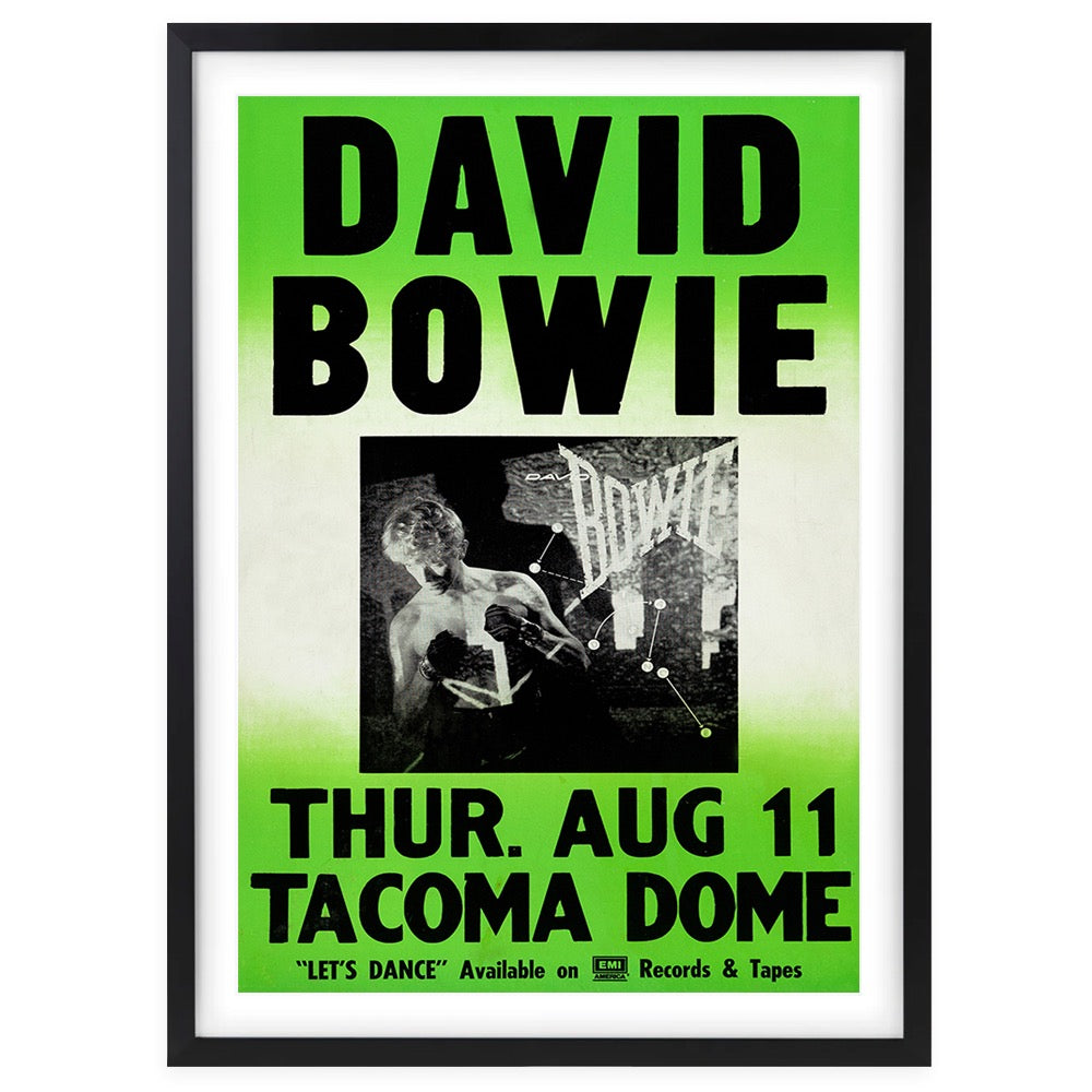 David Bowie Large 105cm x 81cm Framed A1 Art Print