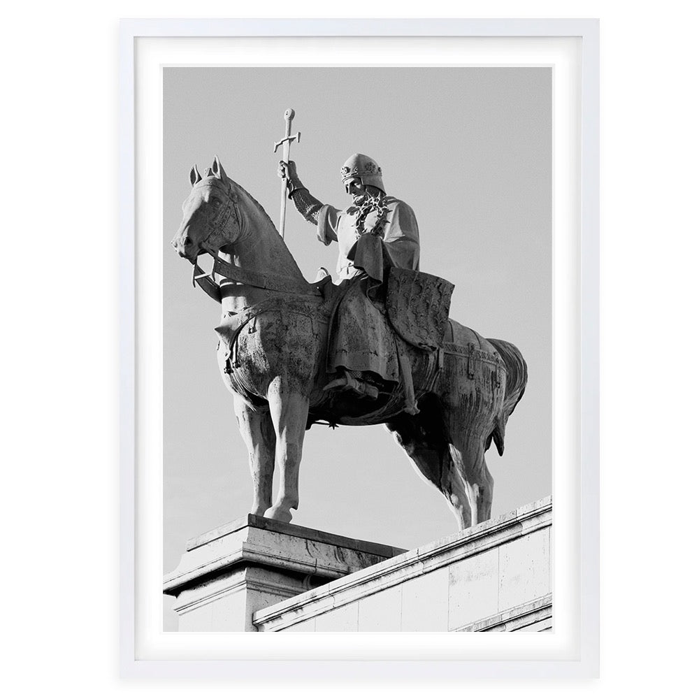 King Saint Louis 105cm x 81cm Framed A1 Art Print