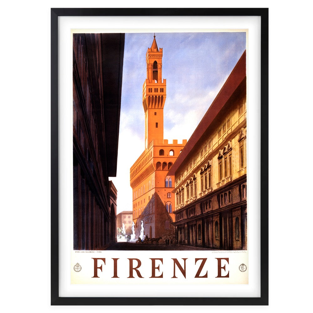 Firenze 105cm x 81cm Framed A1 Art Print