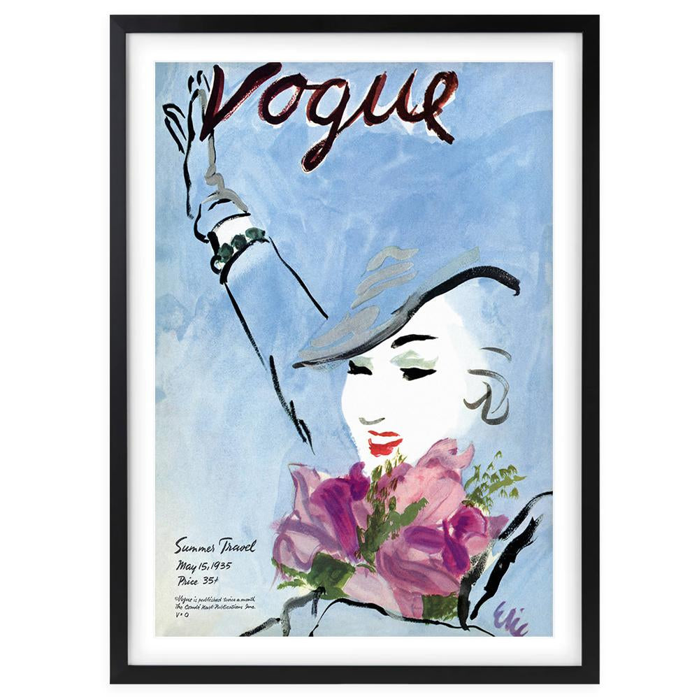 Vogue May 1935 105cm x 81cm Framed A1 Art Print