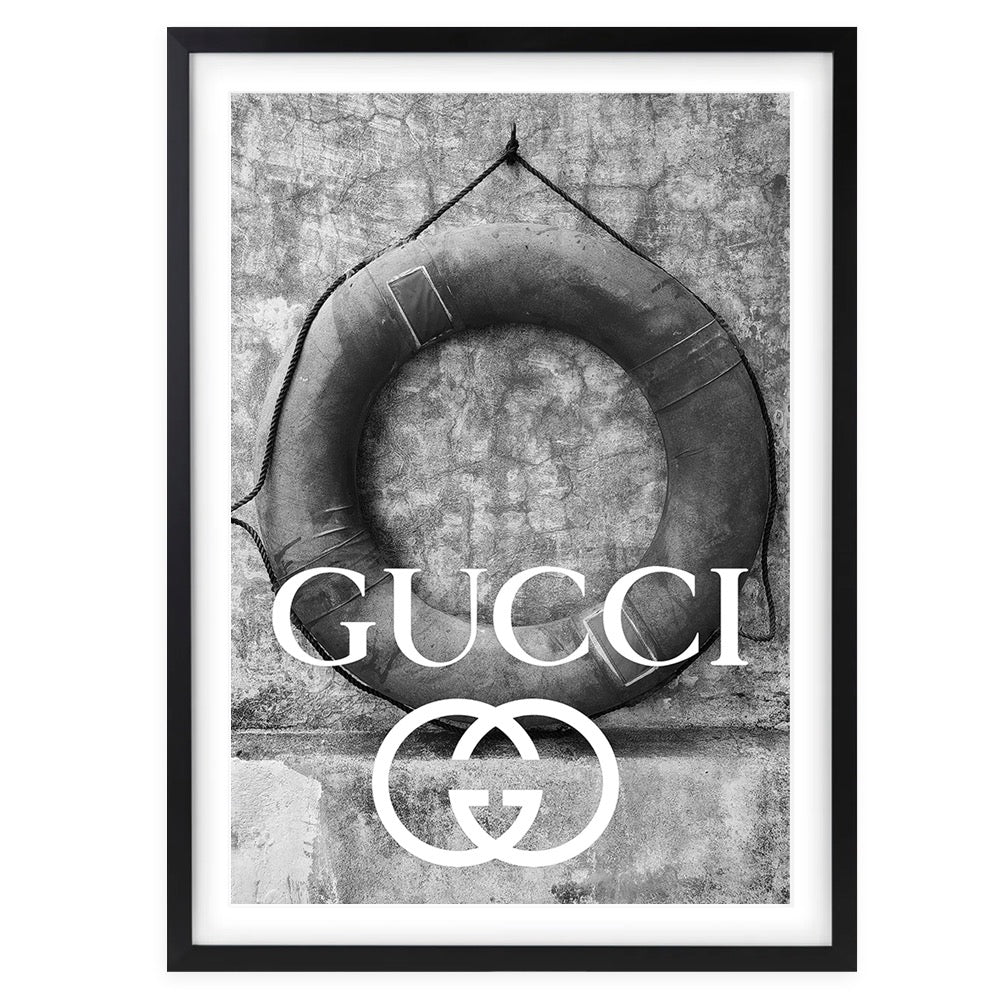Gucci Summer Framed 105cm x 81cm A1 Art Print