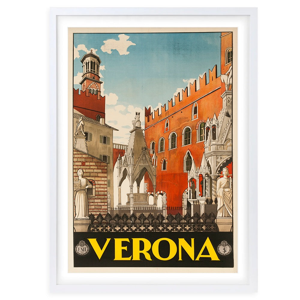 Verona 105cm x 81cm Framed A1 Art Print