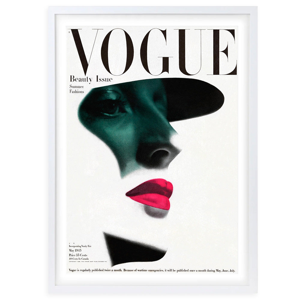 Vogue May 1945 105cm x 81cm Framed A1 Art Print