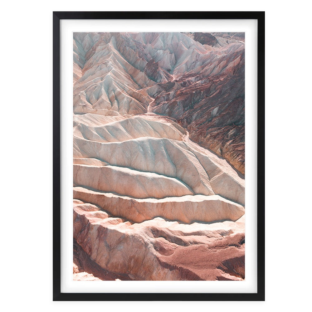 Desert Valley Large 105cm x 81cm Framed A1 Art Print
