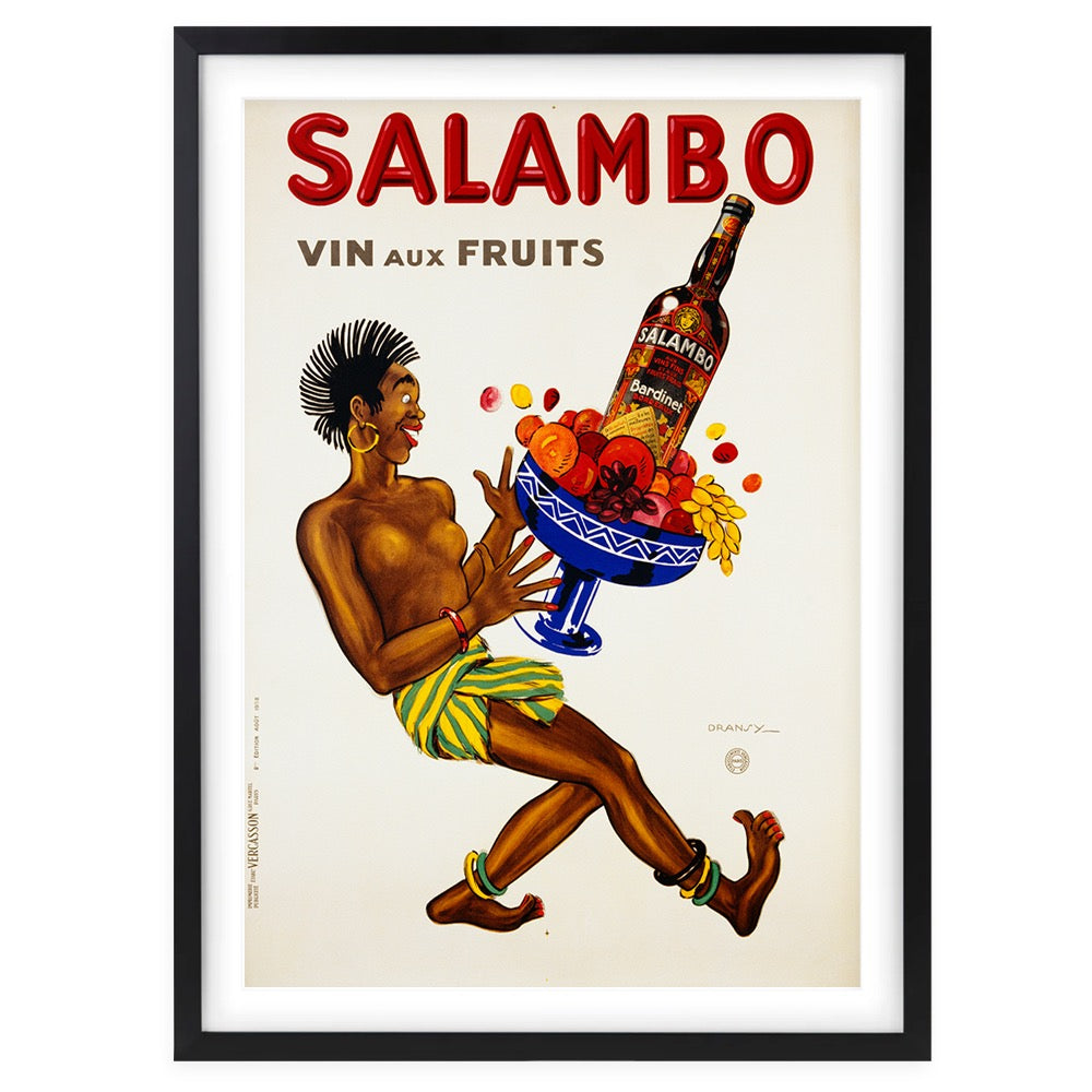 Salambo 105cm x 81cm Framed A1 Art Print