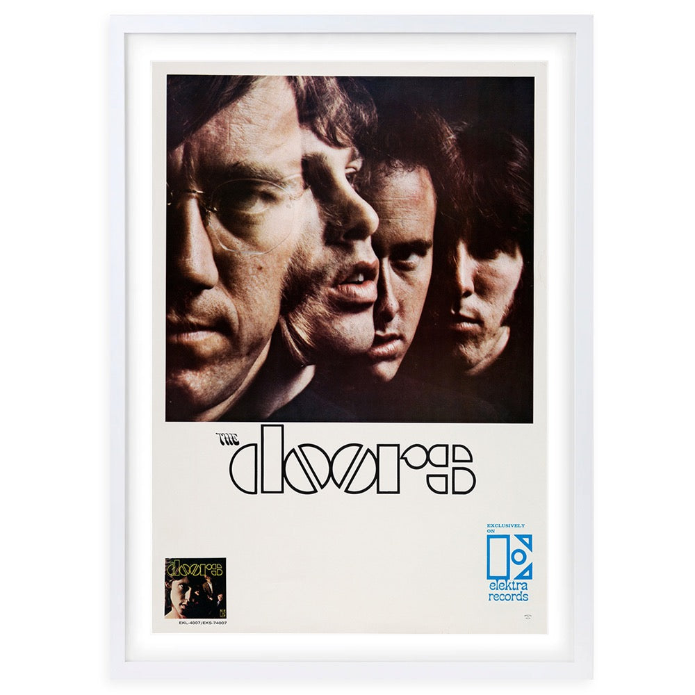 The Doors - Morrison Hotel 1970 105cm x 81cm Framed A1 Art Print