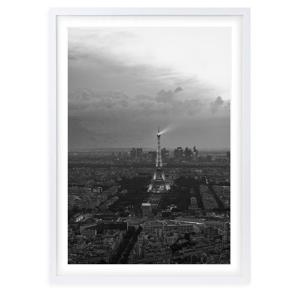 Paris Skies 105cm x 81cm Framed A1 Art Print