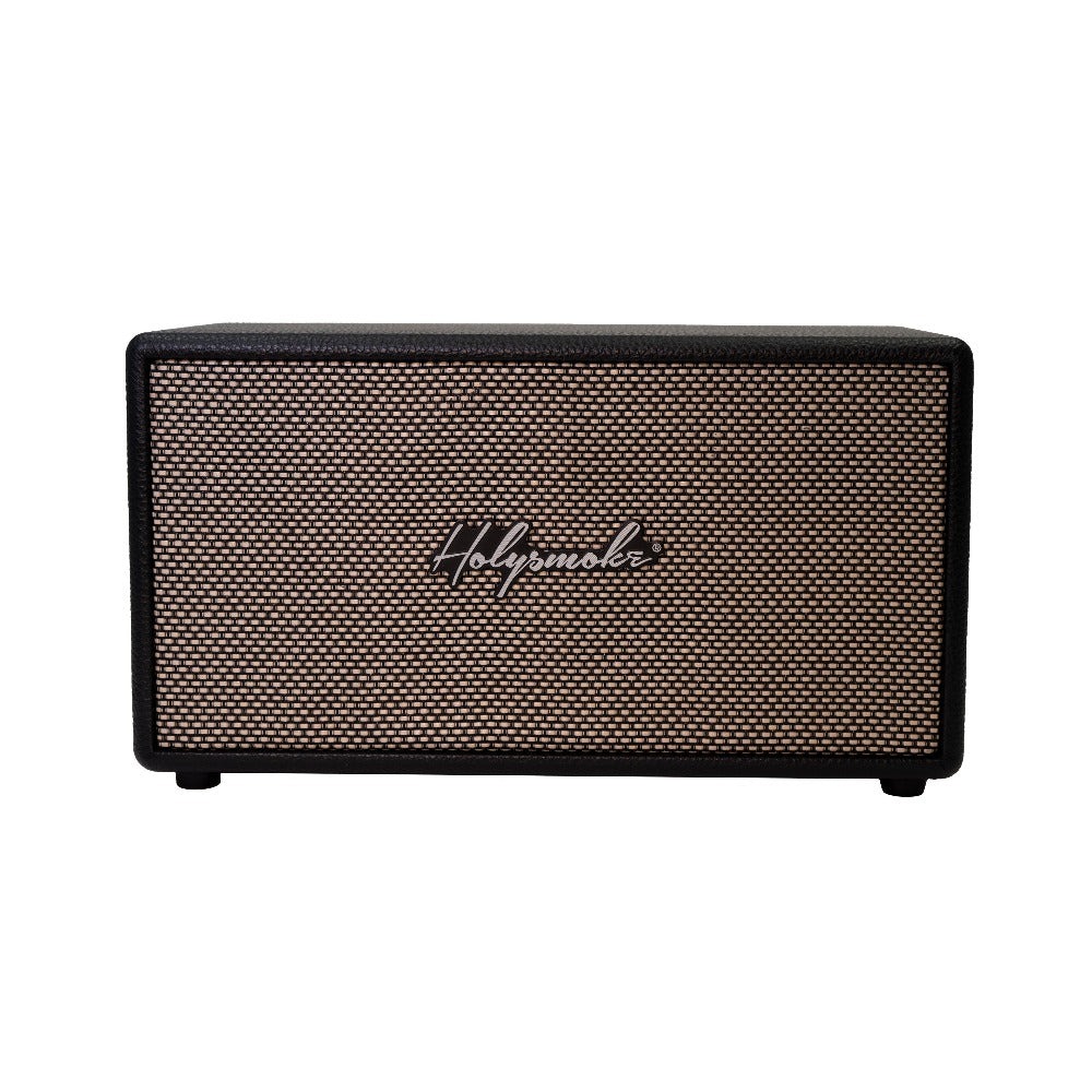 Crosley Cruiser Bluetooth Portable Turntable - Light Tan + HolySmoke Bluetooth Retro Speaker - Black - BUNDLE