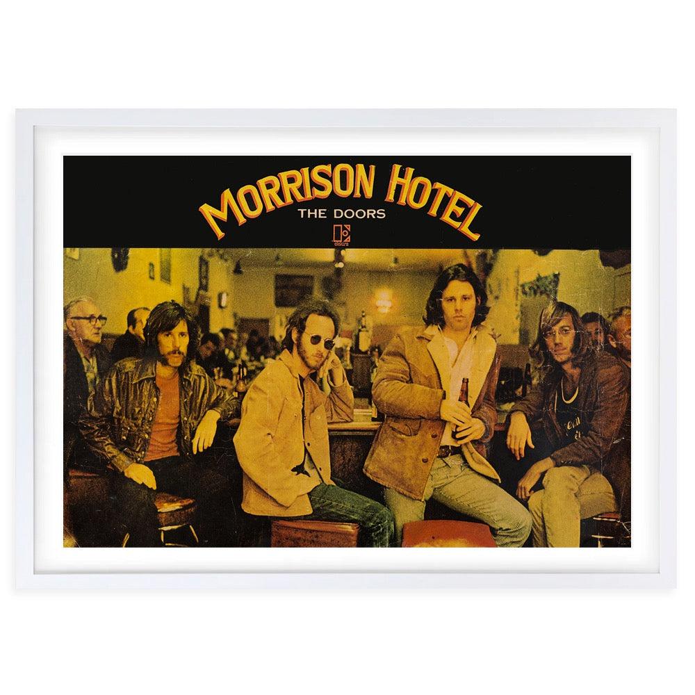 The Doors - Morrison Hotel 1970 105cm x 81cm Framed A1 Art Print