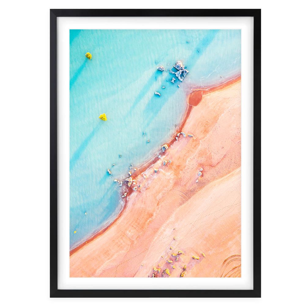 Sunrise At Roebuck Bay 105cm x 81cm Framed A1 Art Print