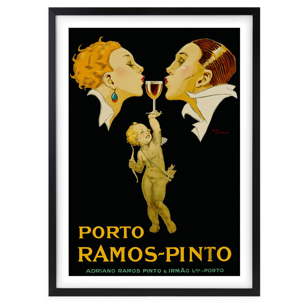 Porto Ramos Pinto 105cm x 81cm Framed A1 Art Print