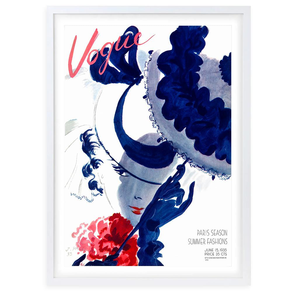 Vogue June 1935 105cm x 81cm Framed A1 Art Print