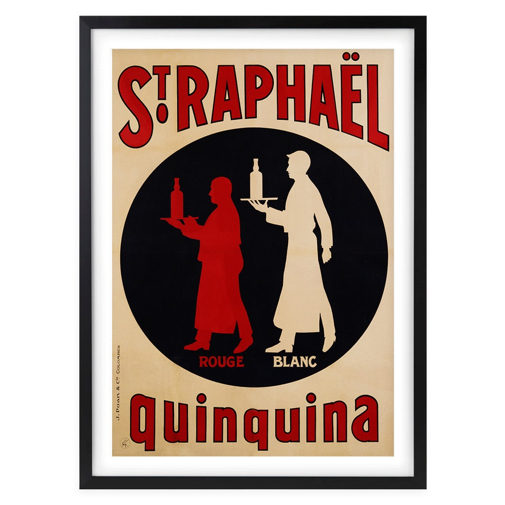 St Raphael Quinquina 105cm x 81cm Framed A1 Art Print