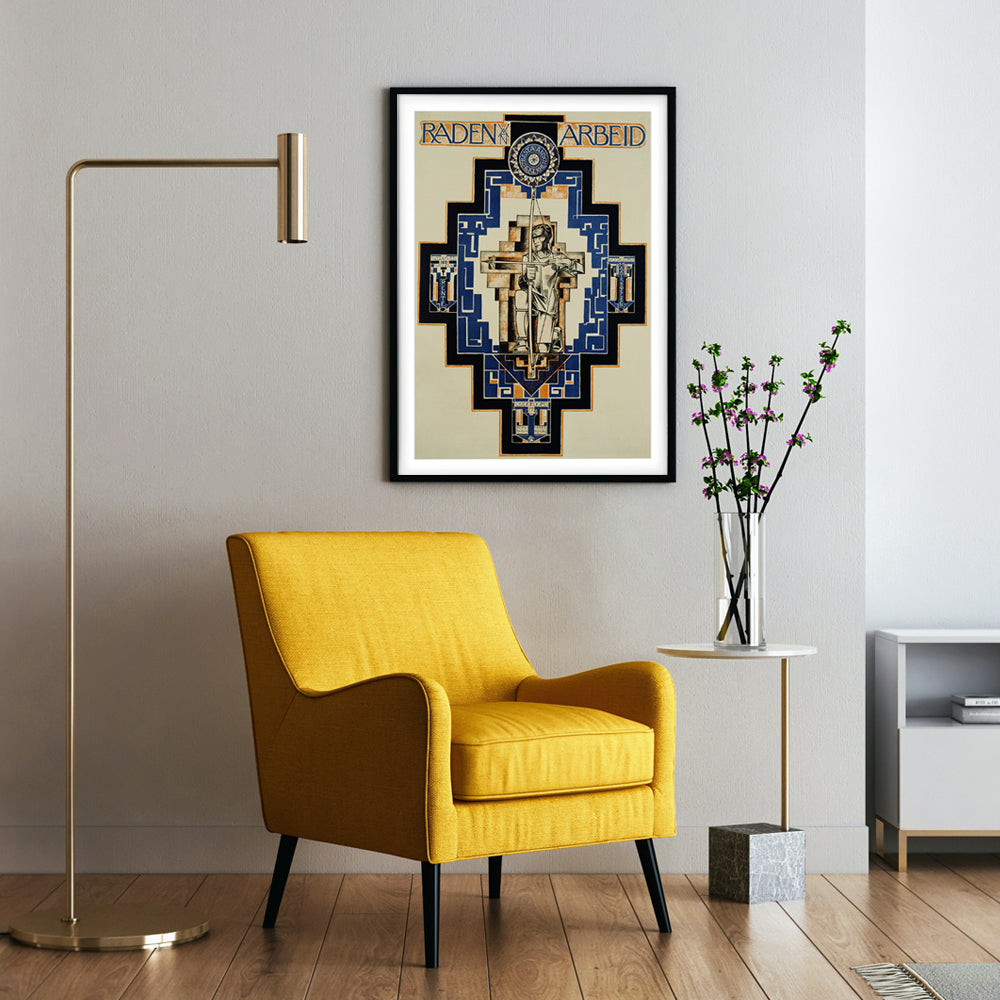Bally 10 Large 105cm x 81cm Framed A1 Art Print