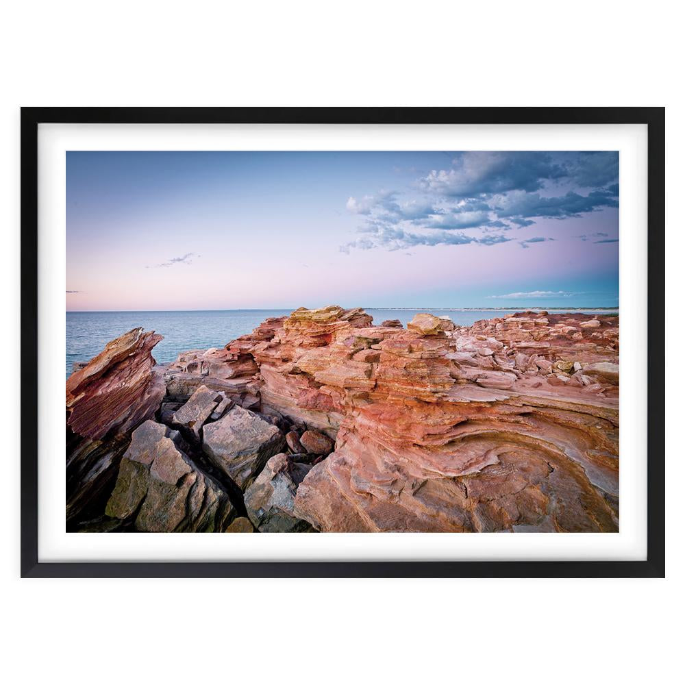 Kimberley Red Rocks 105cm x 81cm Framed A1 Art Print