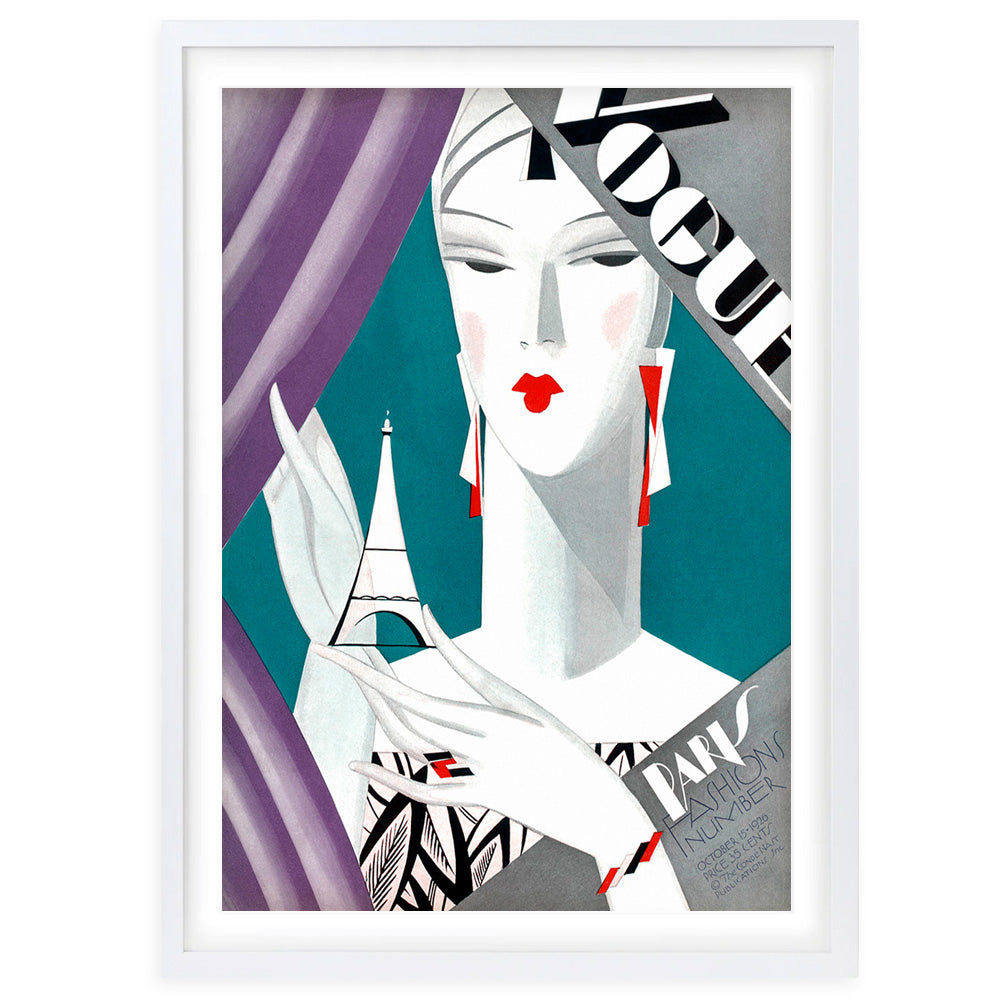 Vogue October 1926 105cm x 81cm Framed A1 Art Print