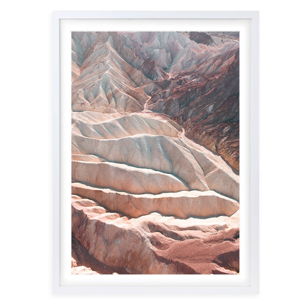 Desert Valley Large 105cm x 81cm Framed A1 Art Print