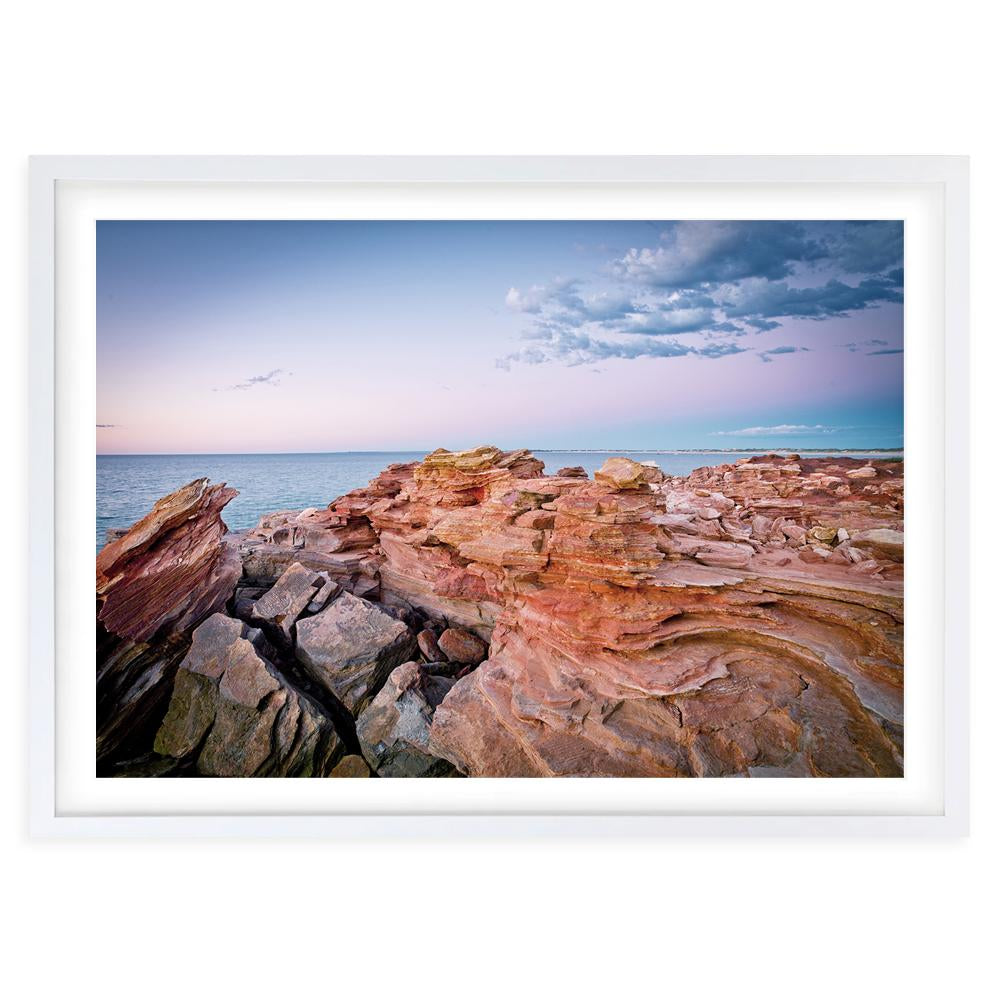 Kimberley Red Rocks 105cm x 81cm Framed A1 Art Print