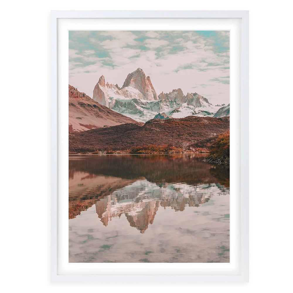 El Chalten, Argentina 105cm x 81cm Framed A1 Art Print