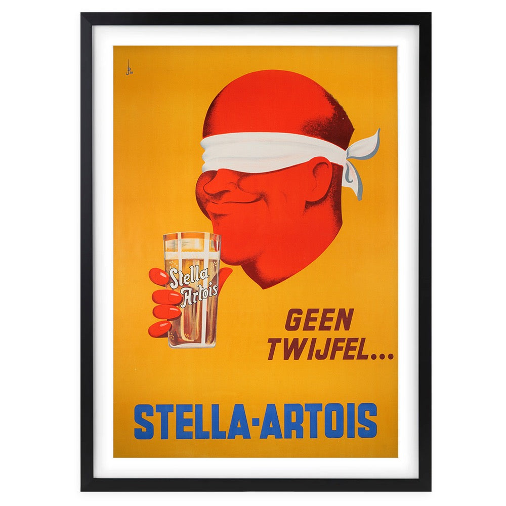 Stella Artois 105cm x 81cm Framed A1 Art Print