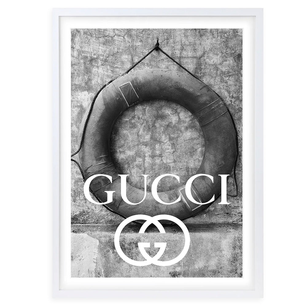 Gucci Summer Framed 105cm x 81cm A1 Art Print
