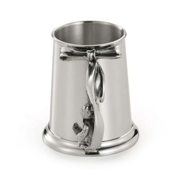 Royal Selangor Teddy Bear's Picnic Swing Baby Pewter Mug