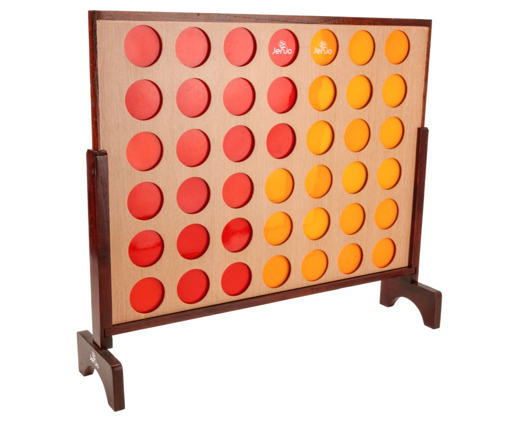 Giant Connect Four In A Row Game 120x109cm Hardwood