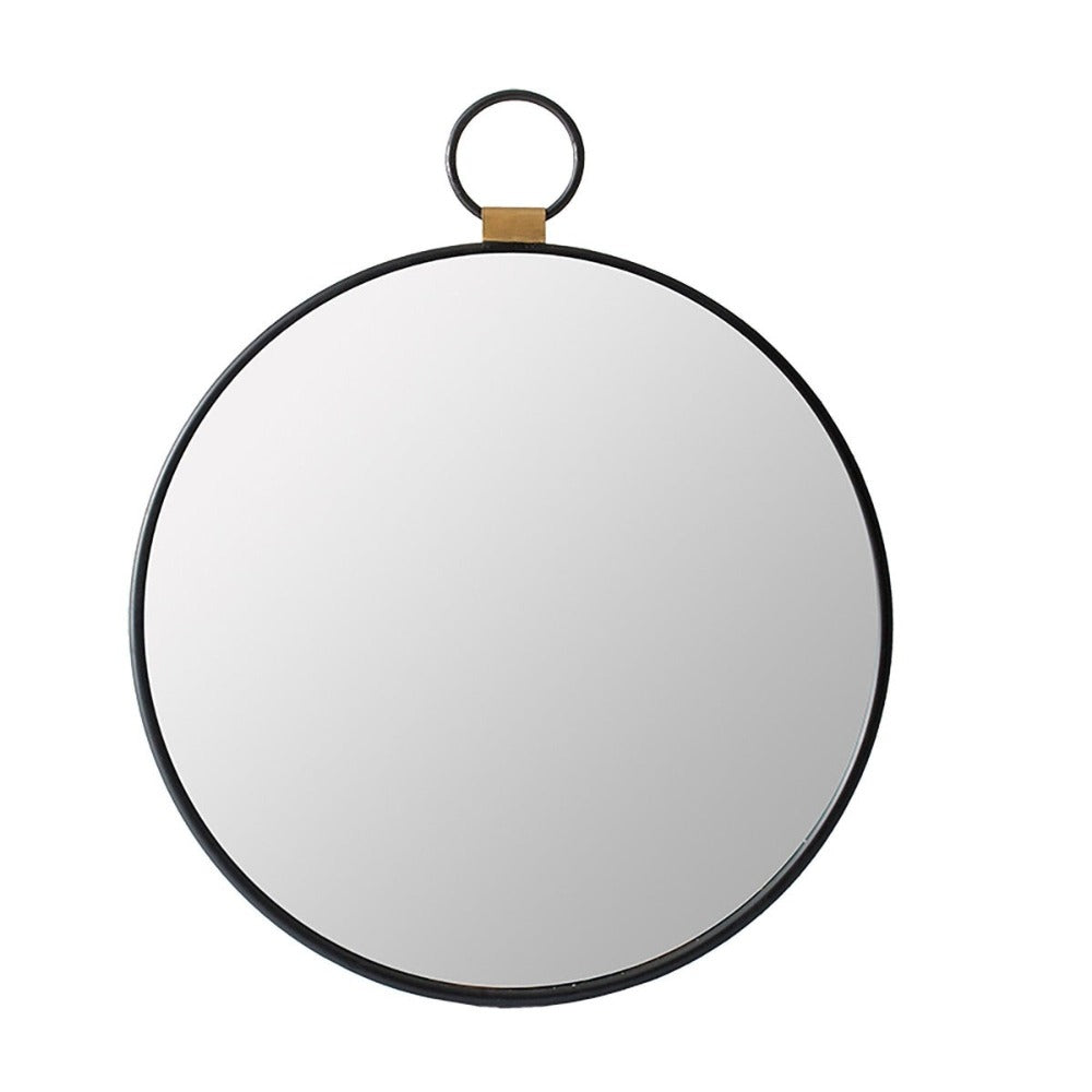 Suspended Ring Pendant Wall Mirror