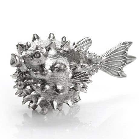 Royal Selangor Vinifera Pufferfish Pewter Wine Aerator