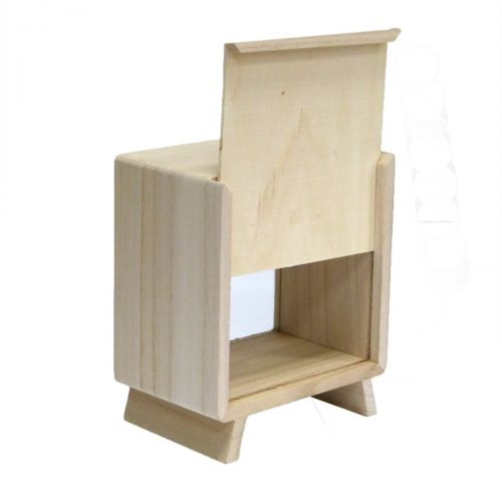 Paint Your Own Wooden TV Money Box