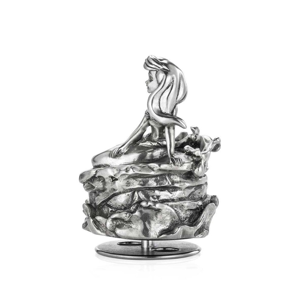 Royal Selangor Ariel Disney Mermaid Princess Pewter Music Carousel