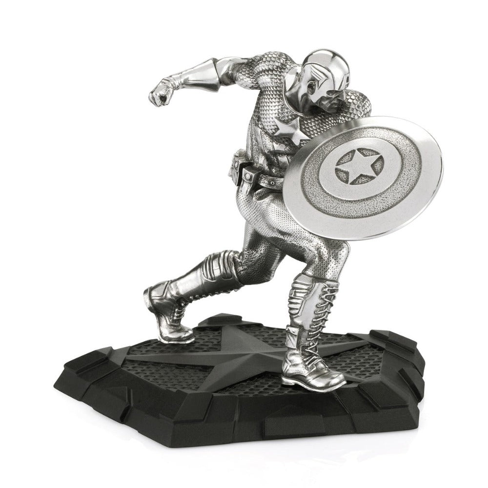 Royal Selangor Marvel Captain America First Avenger Pewter Figurine