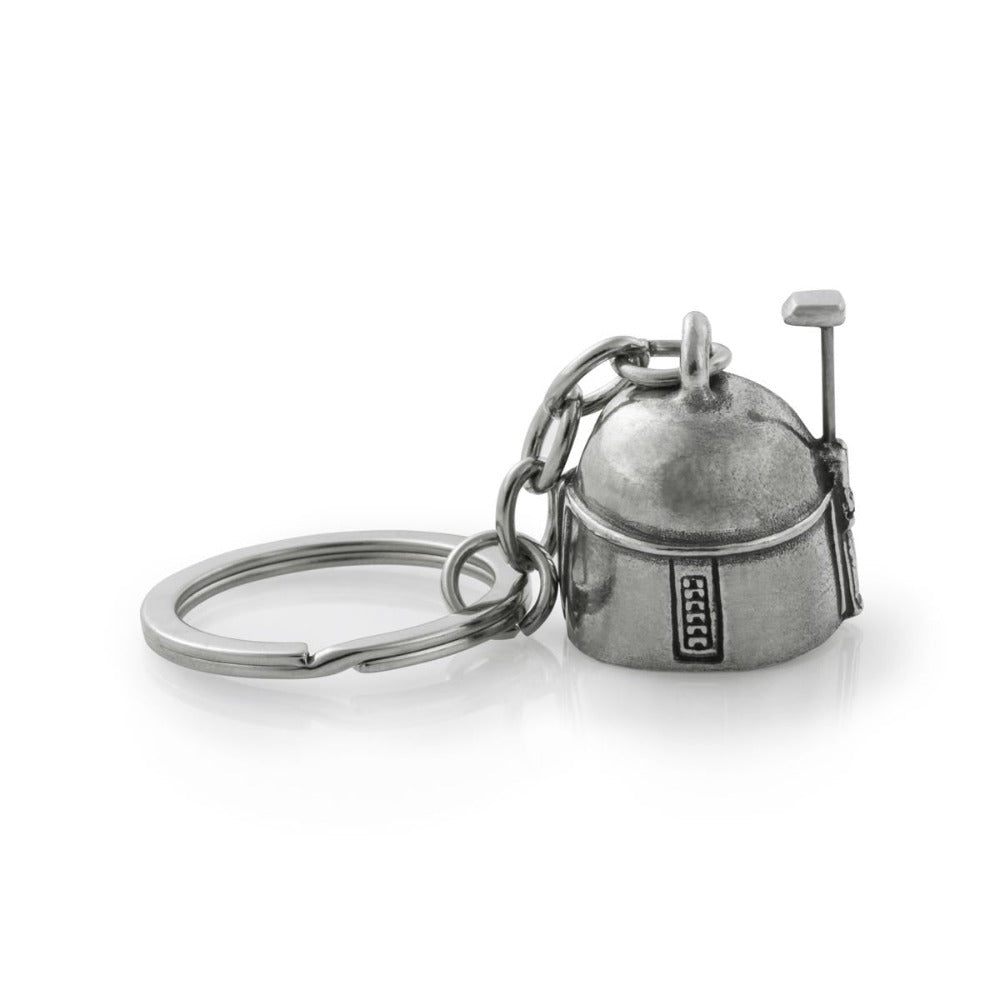 Royal Selangor Star Wars Boba Fett Helmet Pewter Keychain