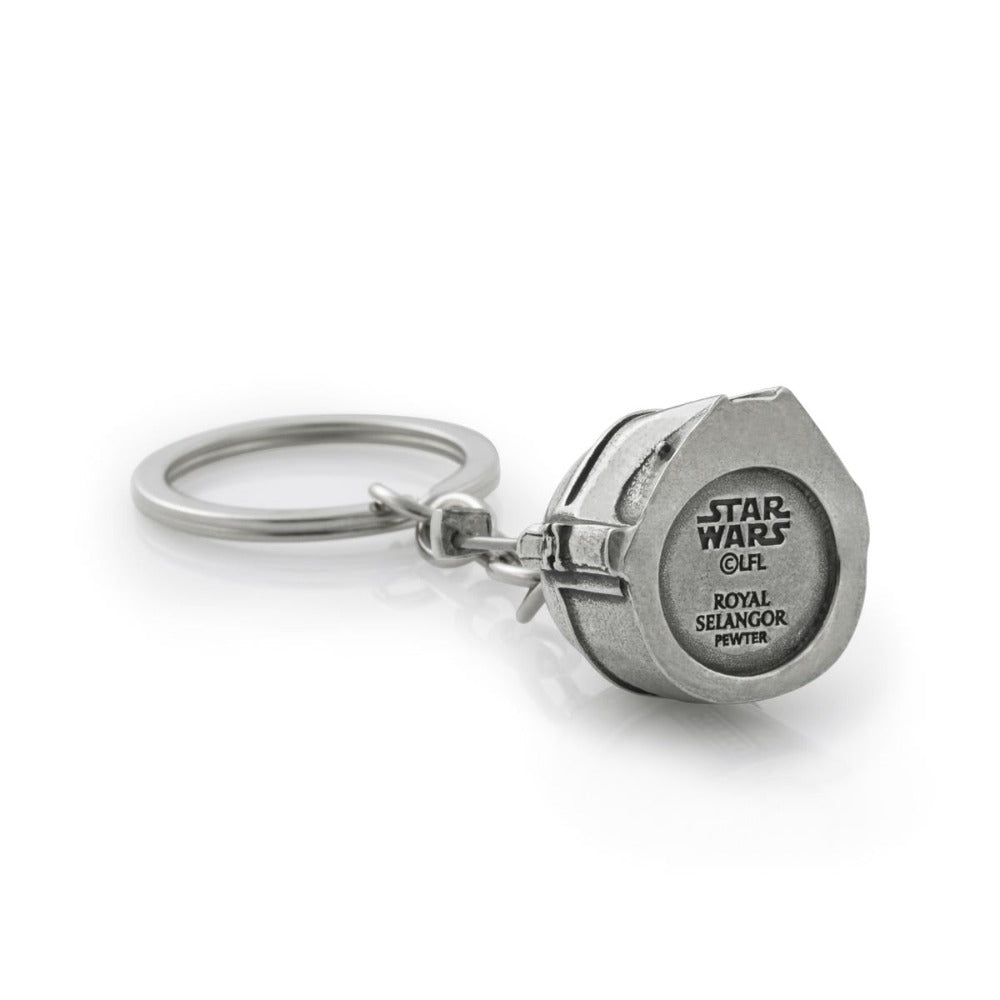 Royal Selangor Star Wars Boba Fett Helmet Pewter Keychain