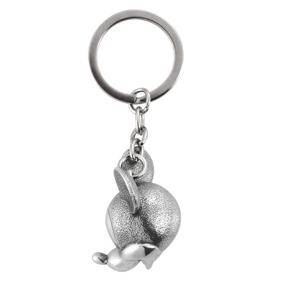 Royal Selangor Mickey Mouse Steamboat Willie Pewter Keychain