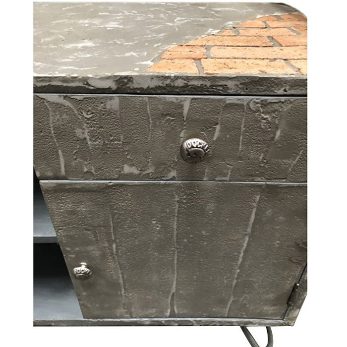 Exposed Bricks Entertainment Tv Unit