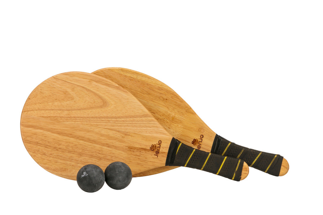 Frescobol Beach Paddle Ball Set with Bag