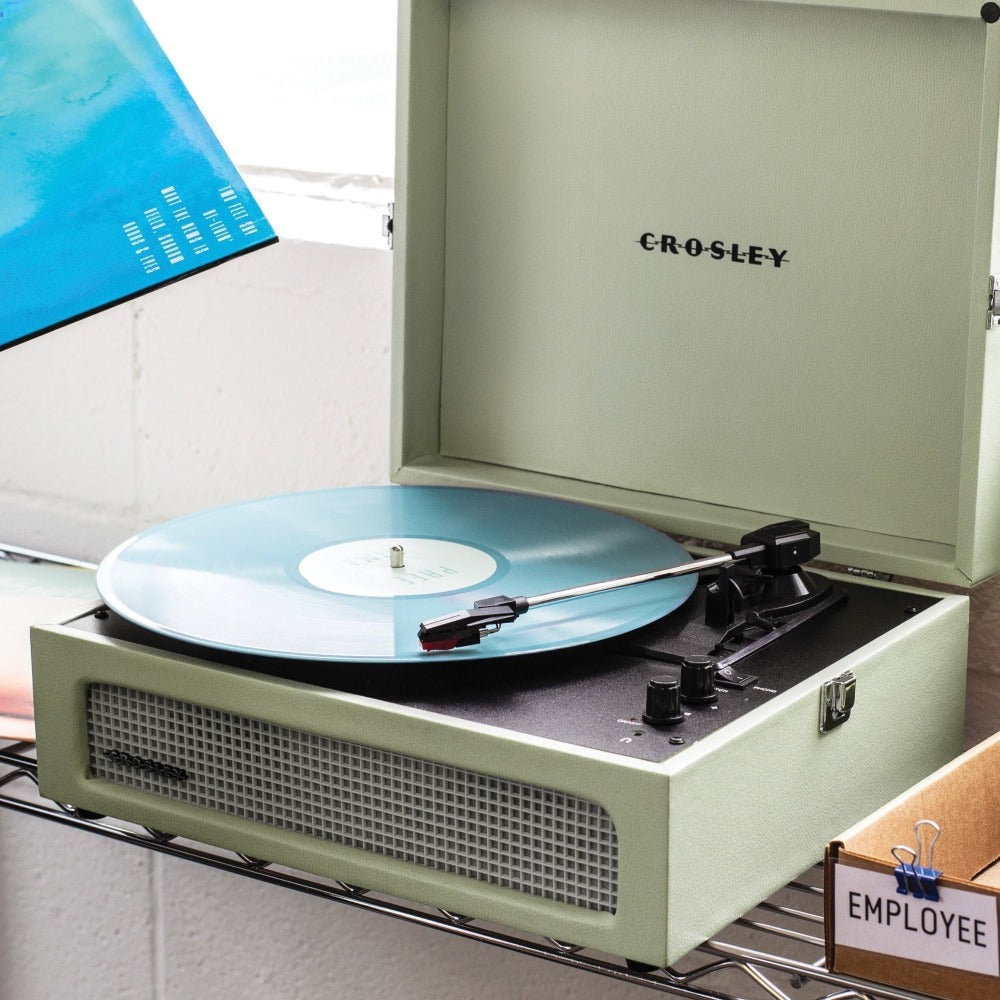 Crosley Voyager Bluetooth Portable Turntable - Sage