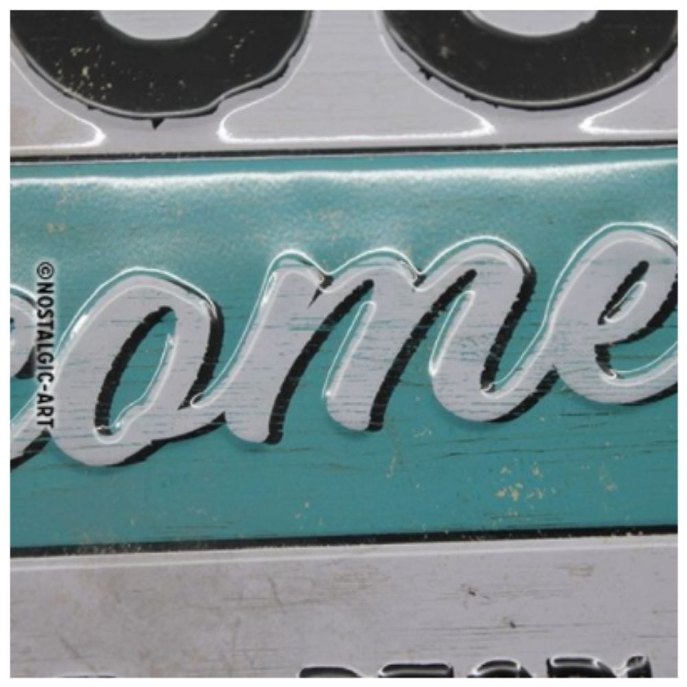 Dogs Welcome At This Place Metal Sign
