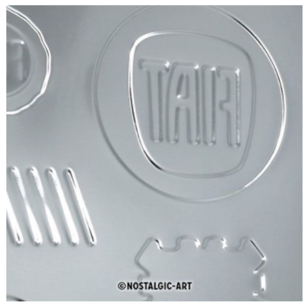 Fiat Logo Evolution Metal Sign