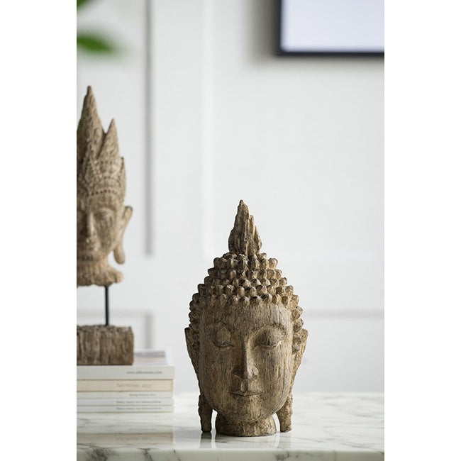 Buddha Head Sculpture