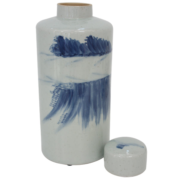 Cumulus Ceramic Jar W/Lid