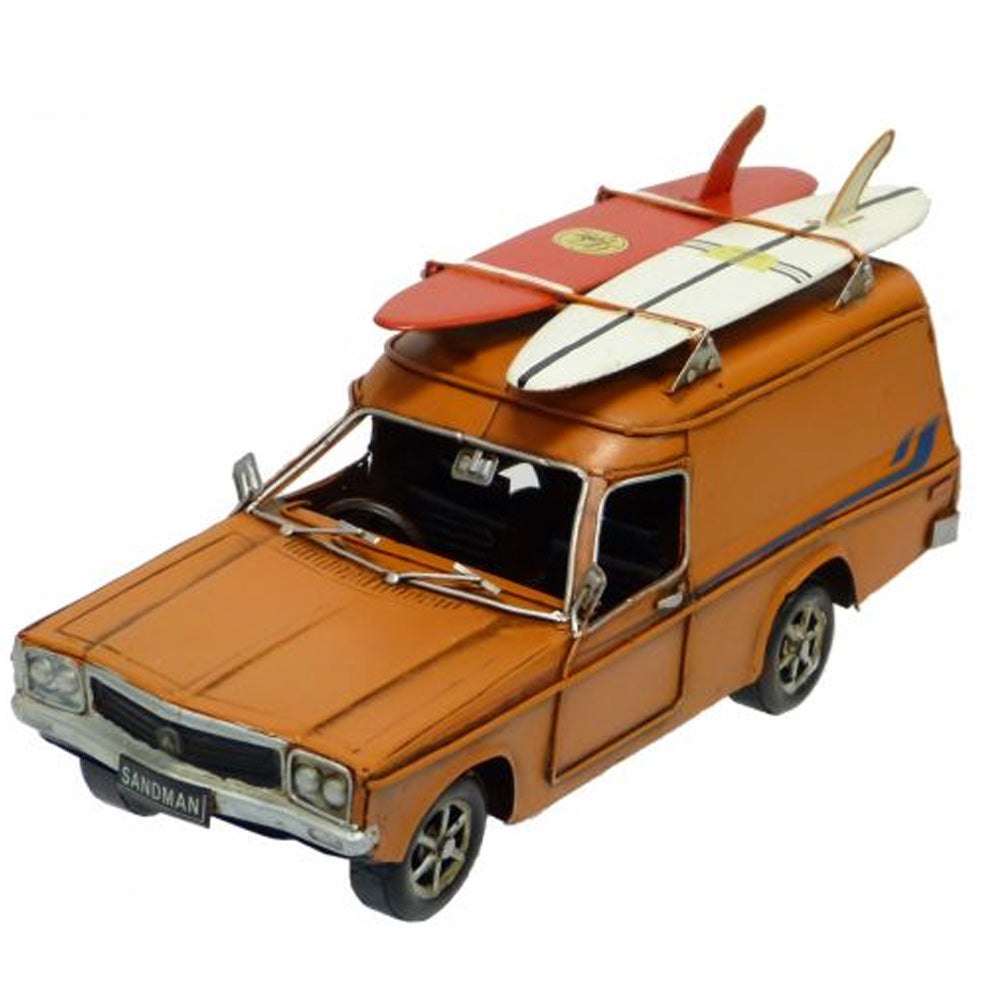 Holden HZ Sandman 28cm Orange Ute Decor