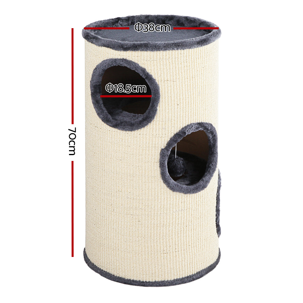 Cat Tree Trees Scratching Post Scratcher Tower 70cm